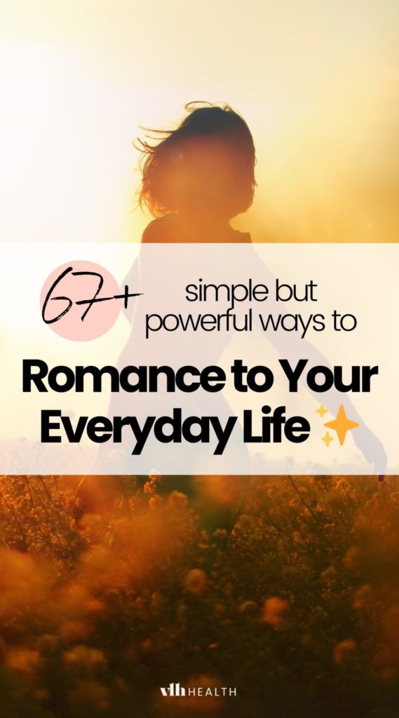 things to romanticize your life