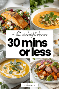 30 Easy Fall Dinner Recipes for Busy Weeknights