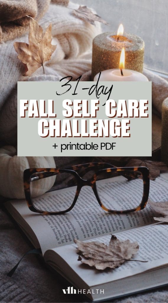 fall selfcare challenge