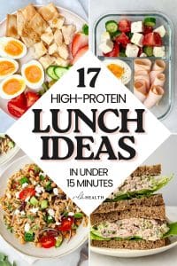 17 Easy High-Protein Lunch Ideas