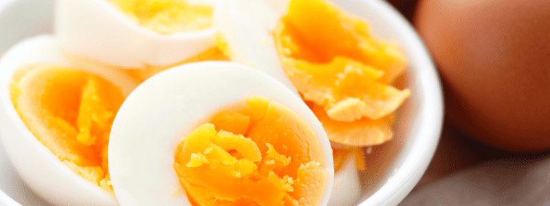 boiled eggs