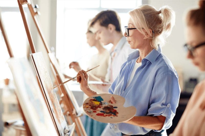 hobbies for women over 40