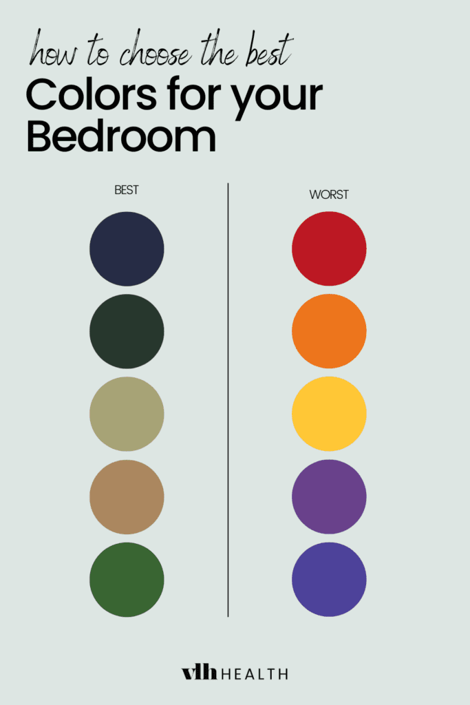 Best and worst bedroom paint colors for a home bedroom refresh