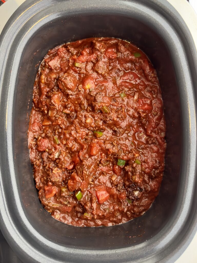 Recipe for crockpot chili