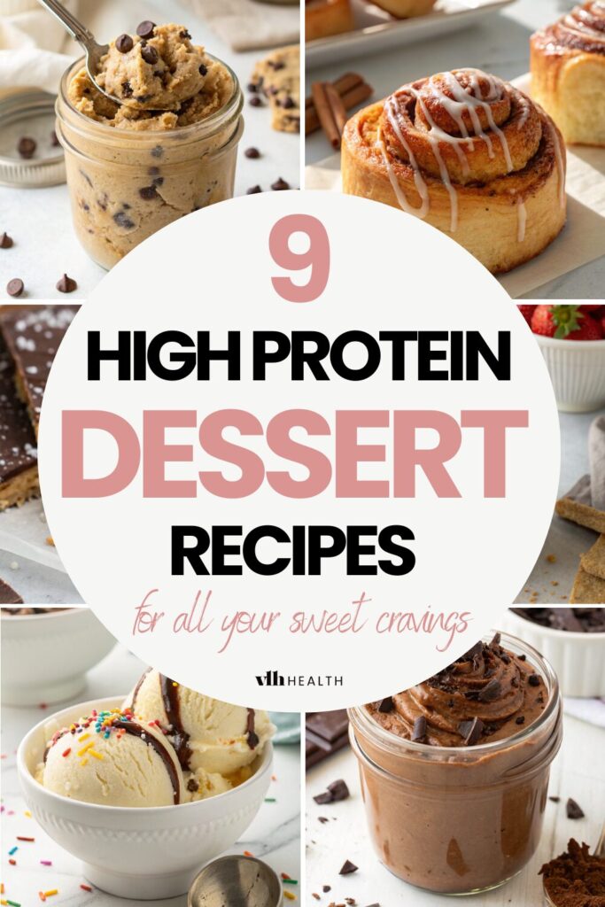 high protein desserts