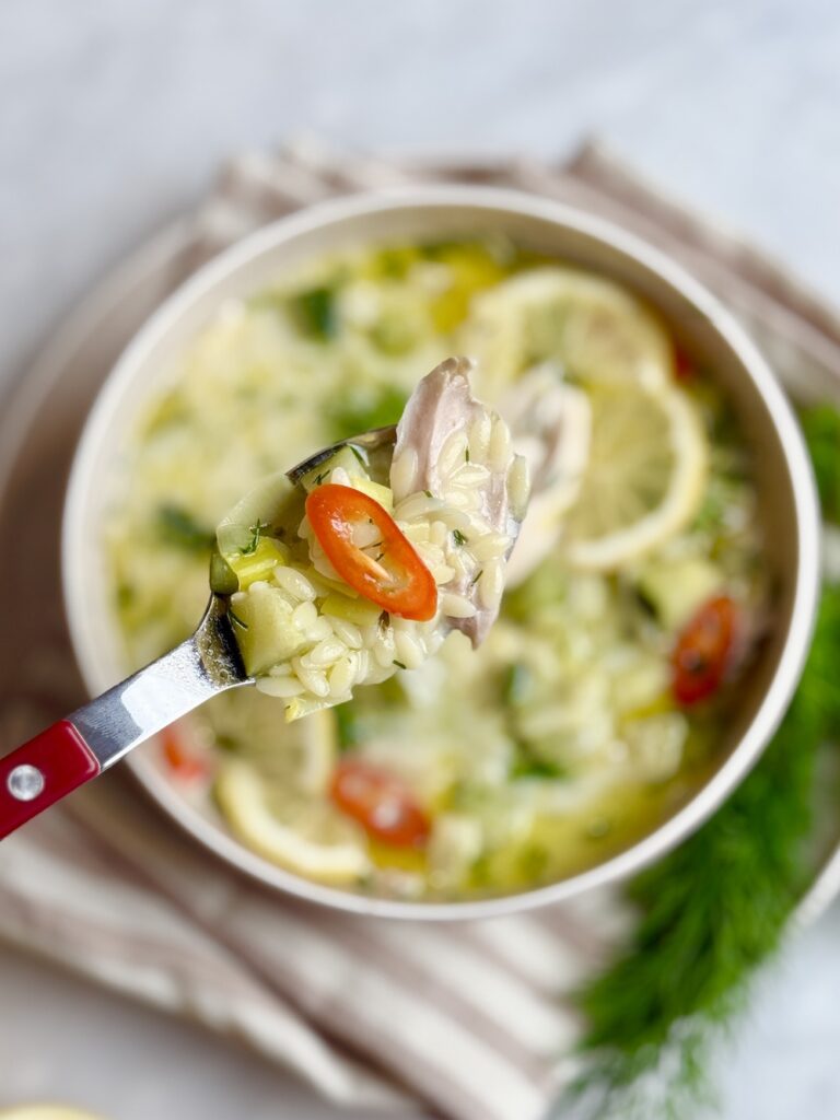 greek lemon chicken soup