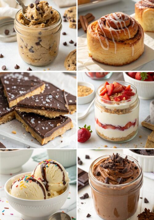 high protein desserts