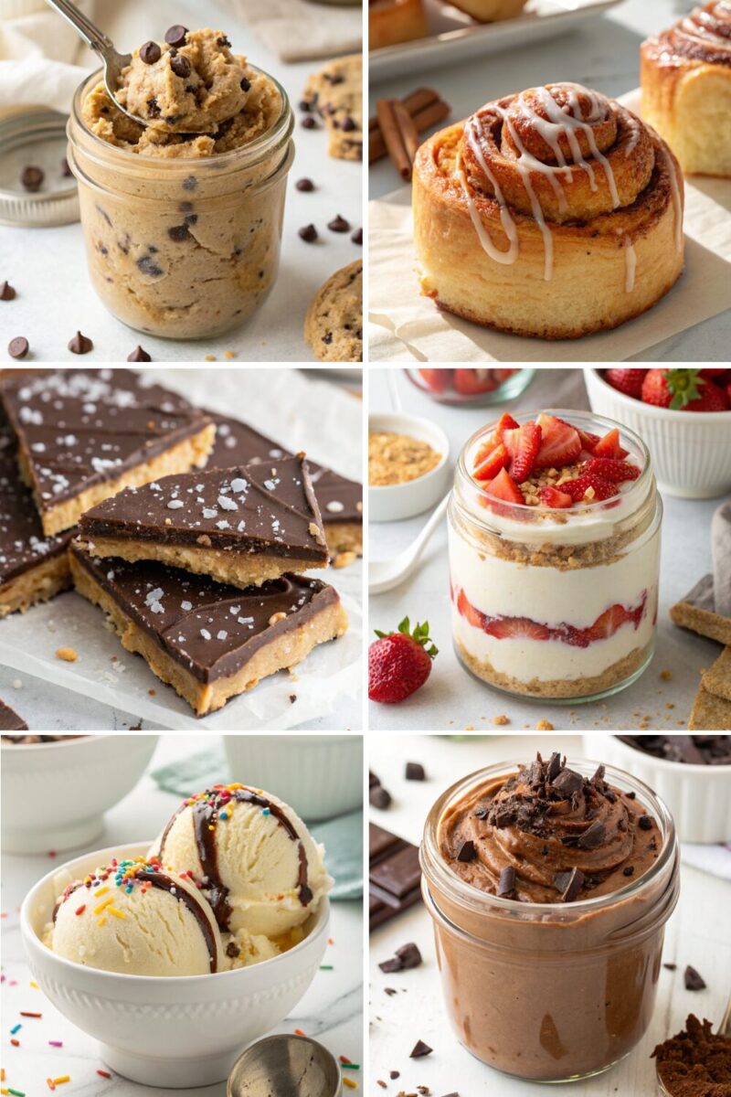 high protein desserts