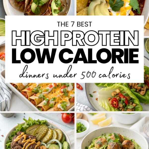 7 High Protein Low Calorie Dinner Recipes Under 500 Calories