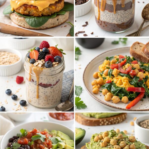 7 High Protein Vegan Breakfast Ideas Ready in Under 10 Minutes