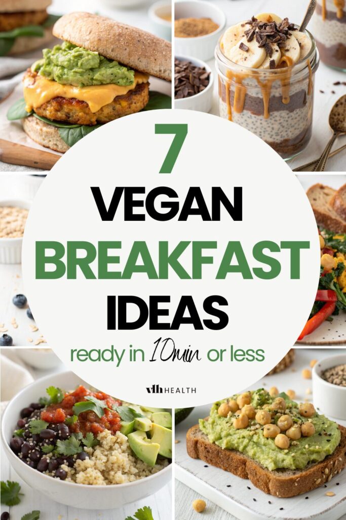 high protein vegan breakfasts