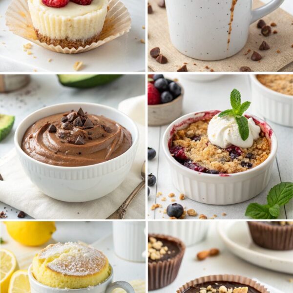 7 Single-Serving Low Carb Desserts