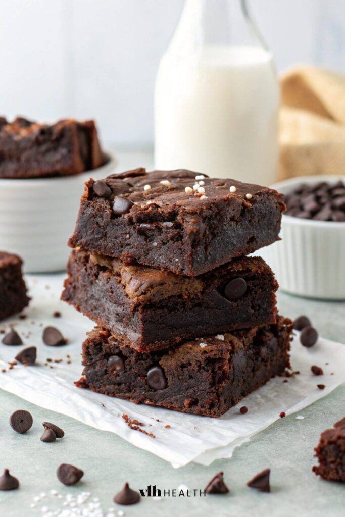 Fudgy Black Bean Brownies – High Protein Dairy-Free Dessert