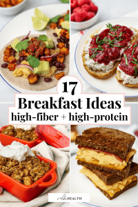 19 High-Fiber High-Protein Breakfast Ideas