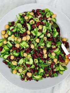 Simple Kidney Bean Salad (High-Protein, Vegan + Gluten-Free)