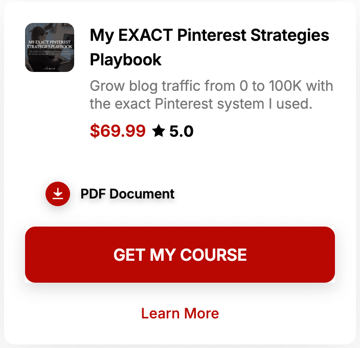 Pinterest Marketing Course thumbnail