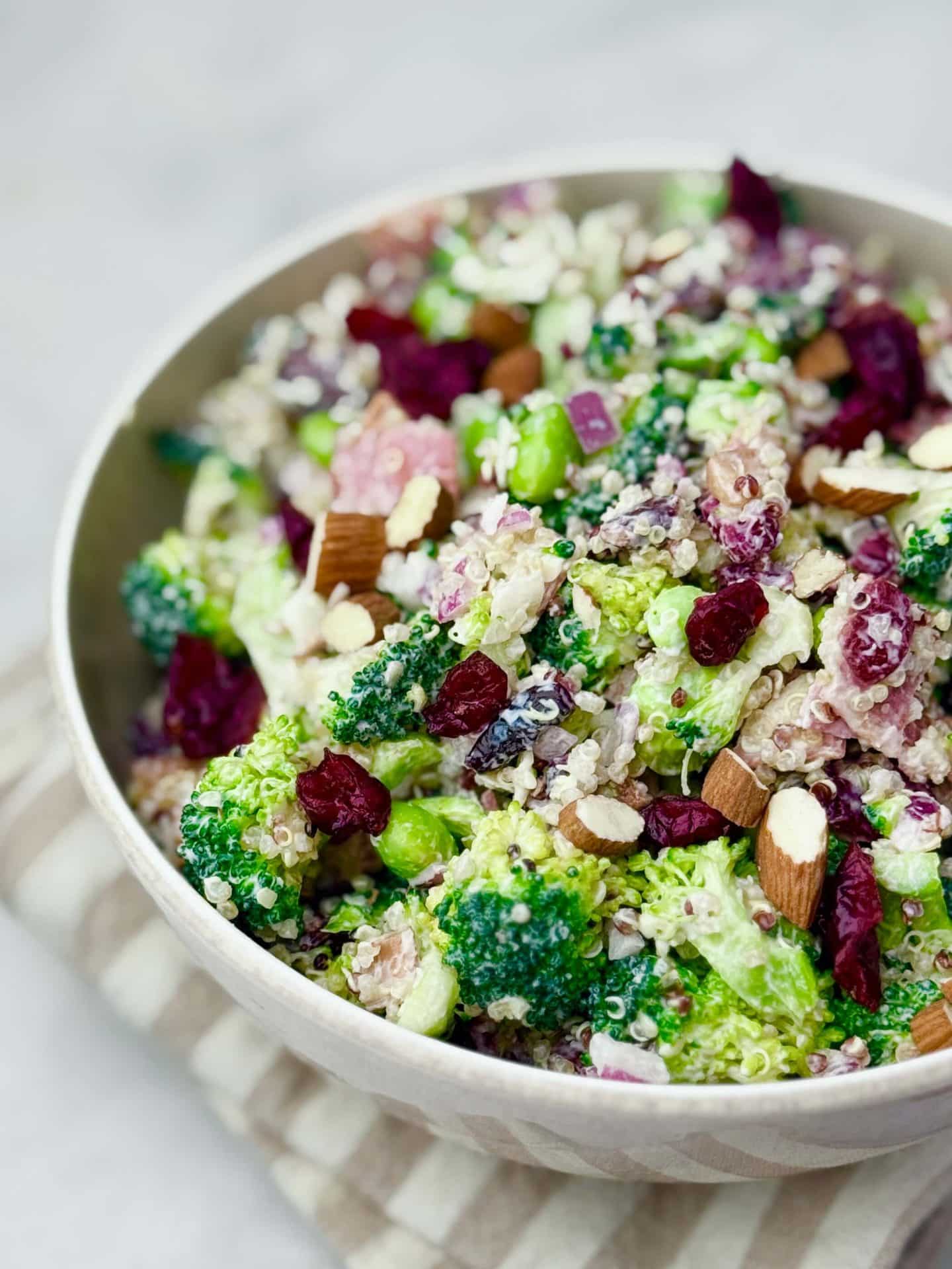 High Protein Broccoli Salad