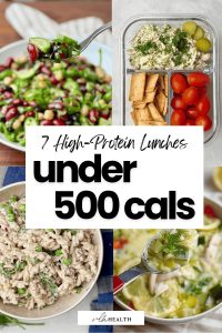 7 High-Protein Low-Calorie Lunch Ideas (30g+ Protein & 500 Calories)