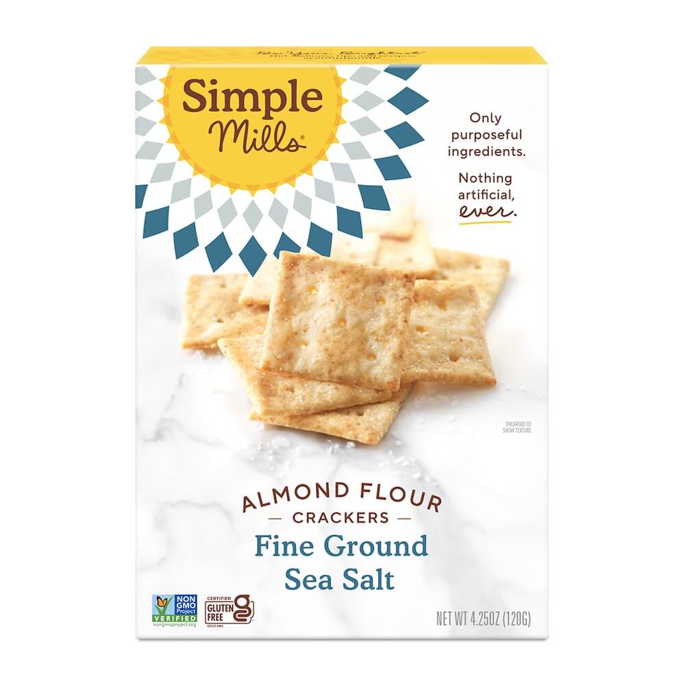 simple mills crackers are a great healthier option