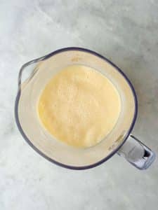 Blended base for Starbucks egg white bites