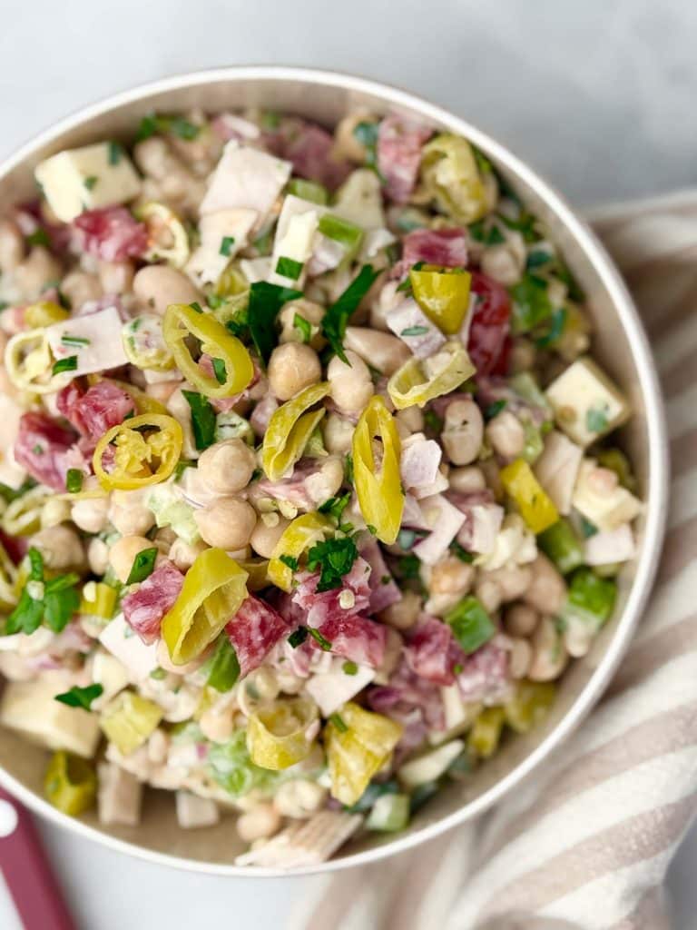 Italian Grinder Bean Salad Recipe