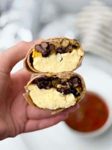High-Protein Freezer Breakfast Burritos