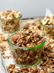 Homemade Protein Granola (3 Cozy Fall Flavor Variations)