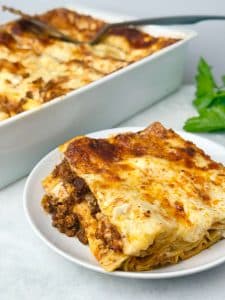 Homemade Lasagna with Bolognese and Creamy Béchamel