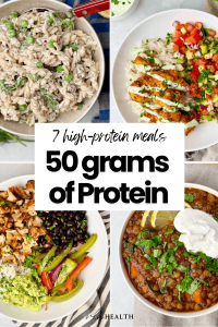 7 High-Protein Meals with 50 Grams of Protein