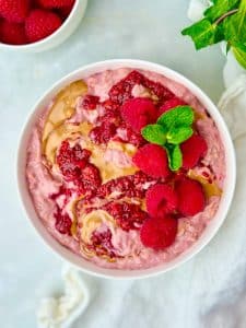 High-Protein PB & J Oatmeal
