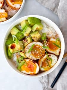 Soy Sauce Egg Rice Bowl