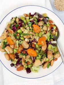 Chinese Chicken Dense Bean Salad